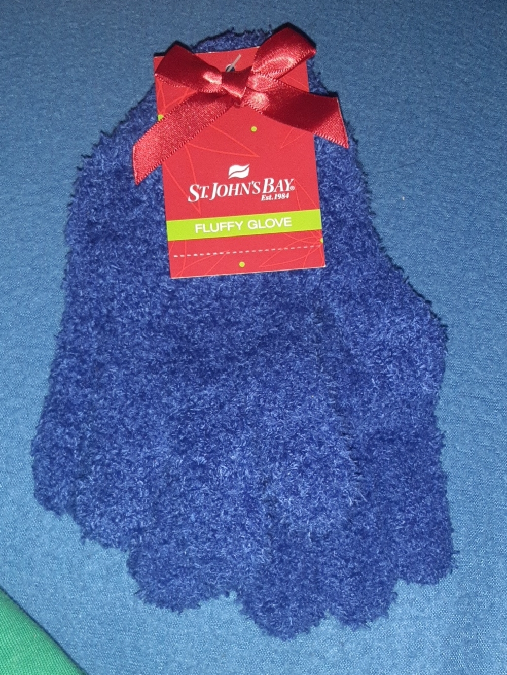 St. John's Bay Plush Women's Gloves - Bright Blue